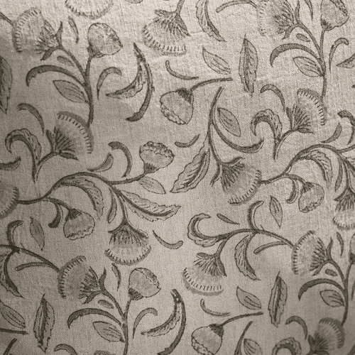 Image showing the Diya Hand Block Printed Cushion Cover, Green product.
