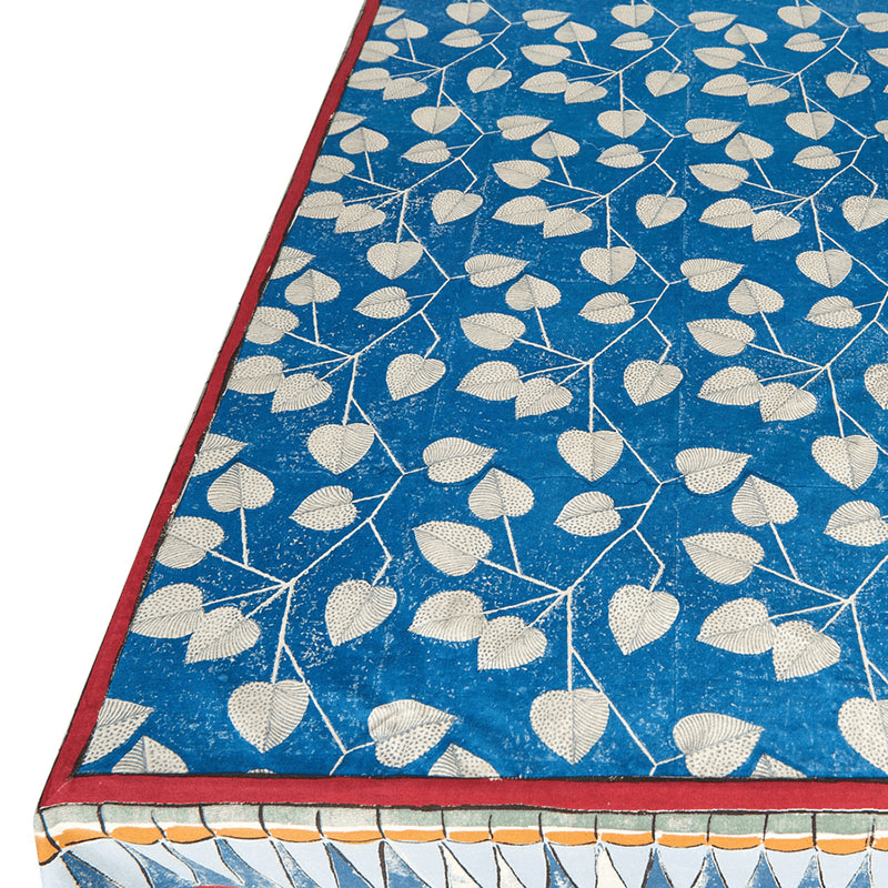 Faiza Tablecloth, Blue/Green