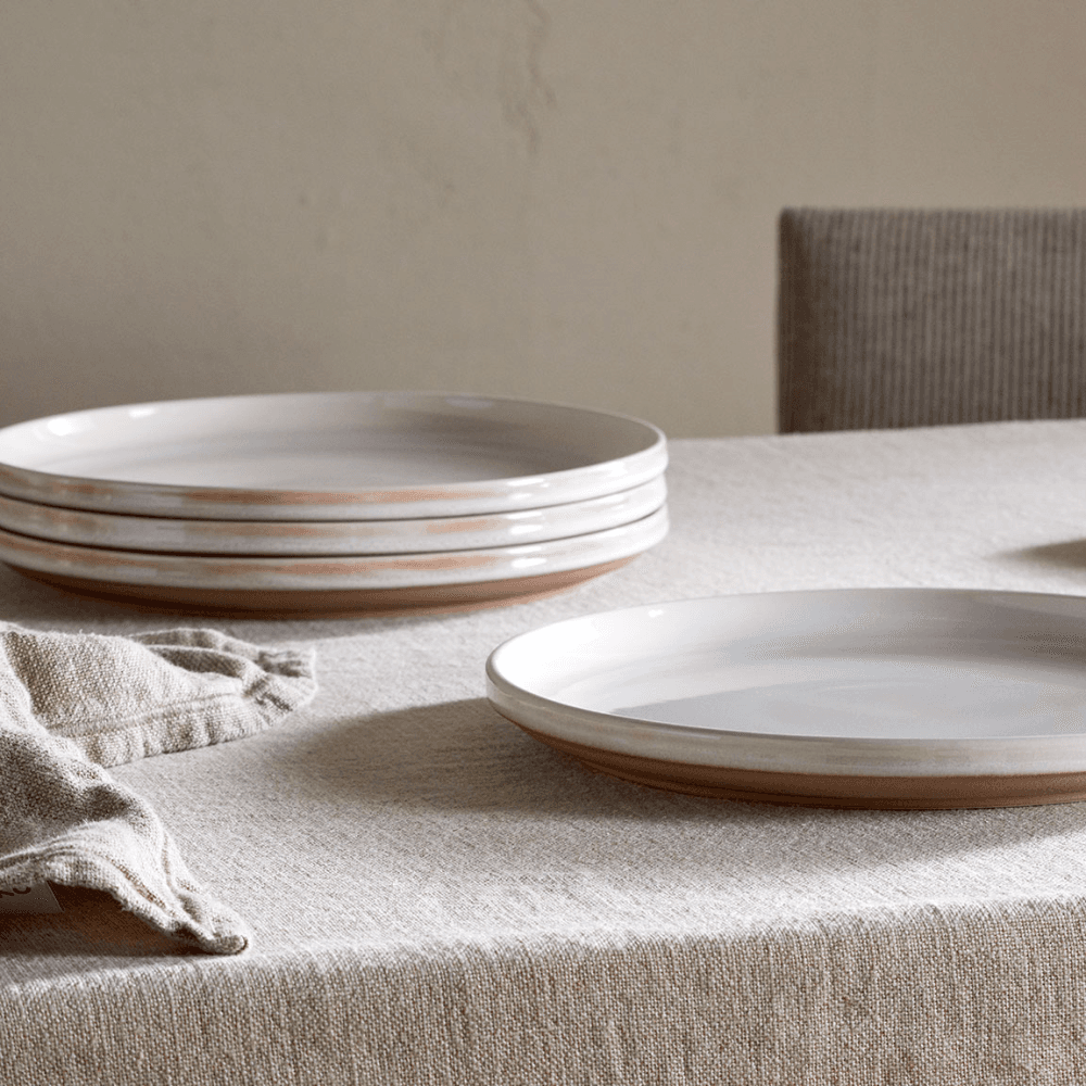 Edo 12 Piece Dinnerware Set, Terracotta