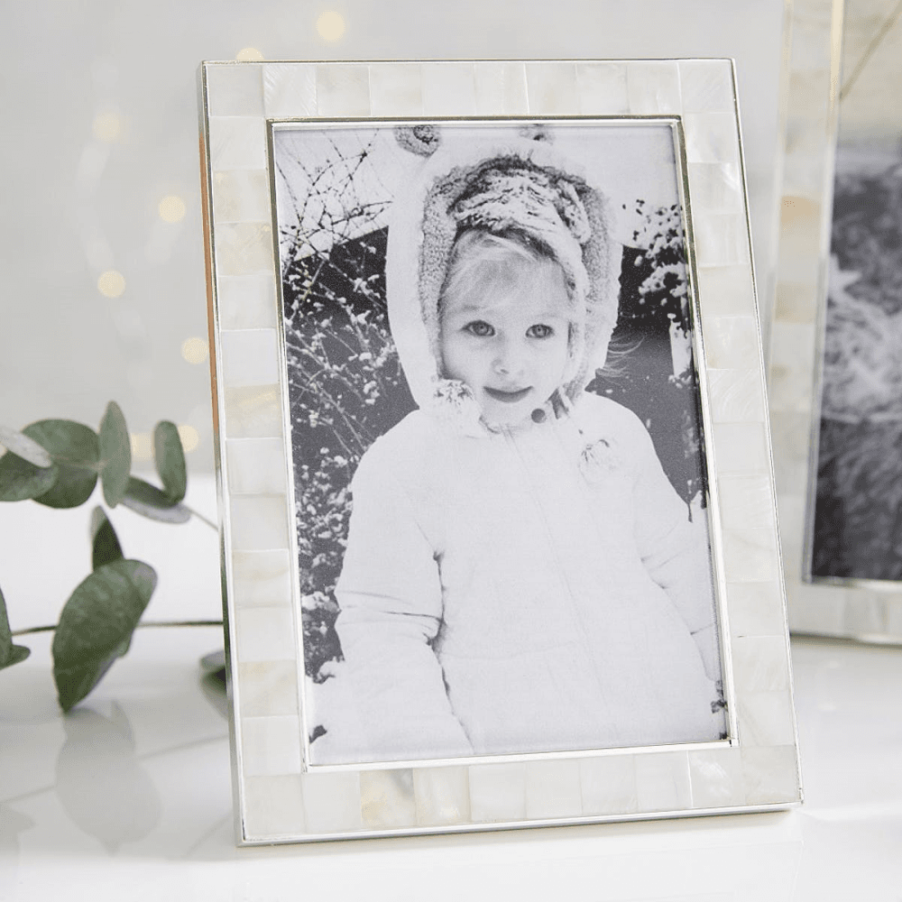 Mother of Pearl Photograph Frame