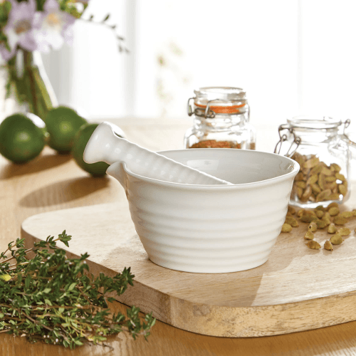 Image showing the Pestle & Mortar, White product.