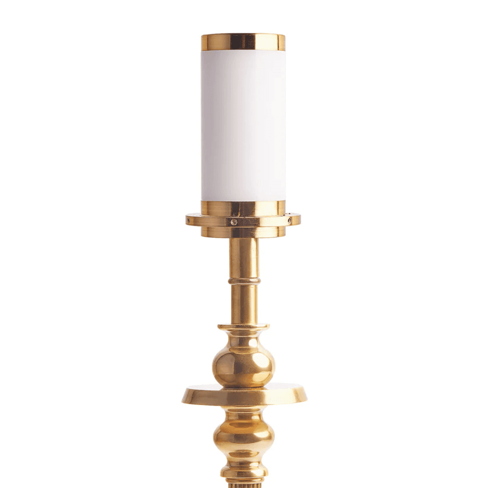 Phileas Rechargeable Table Lamp, Antique Brass