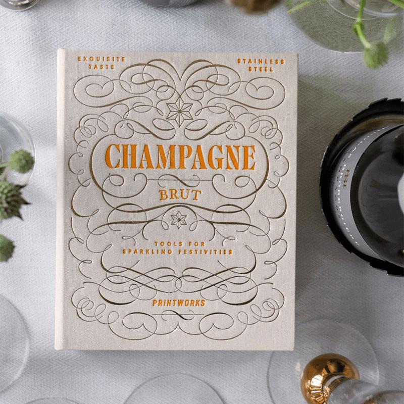 The Essentials Champagne Tools, Beige/Orange