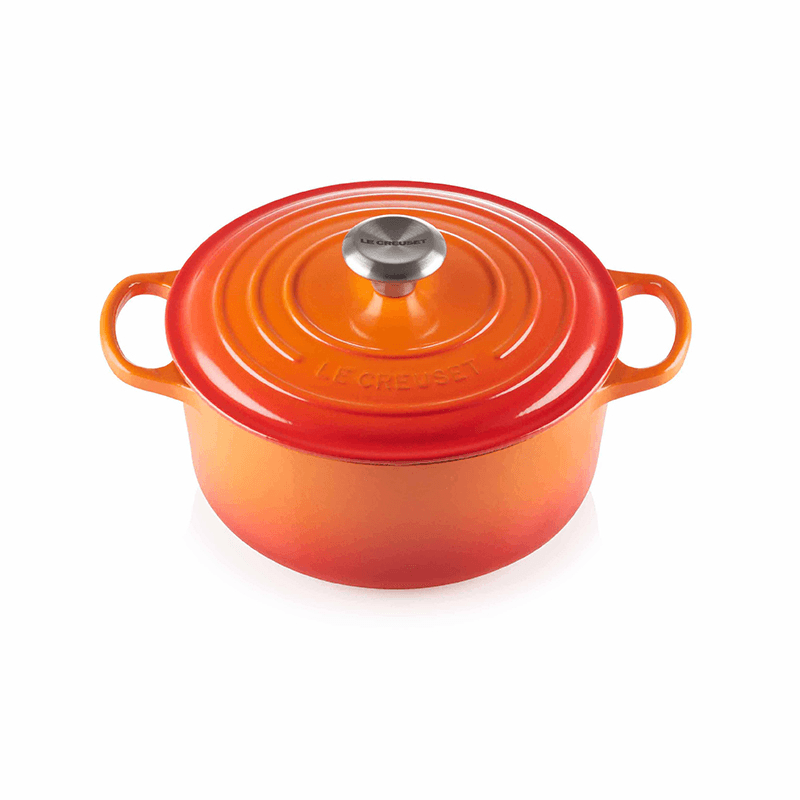 Signature Cast Iron Round Casserole
