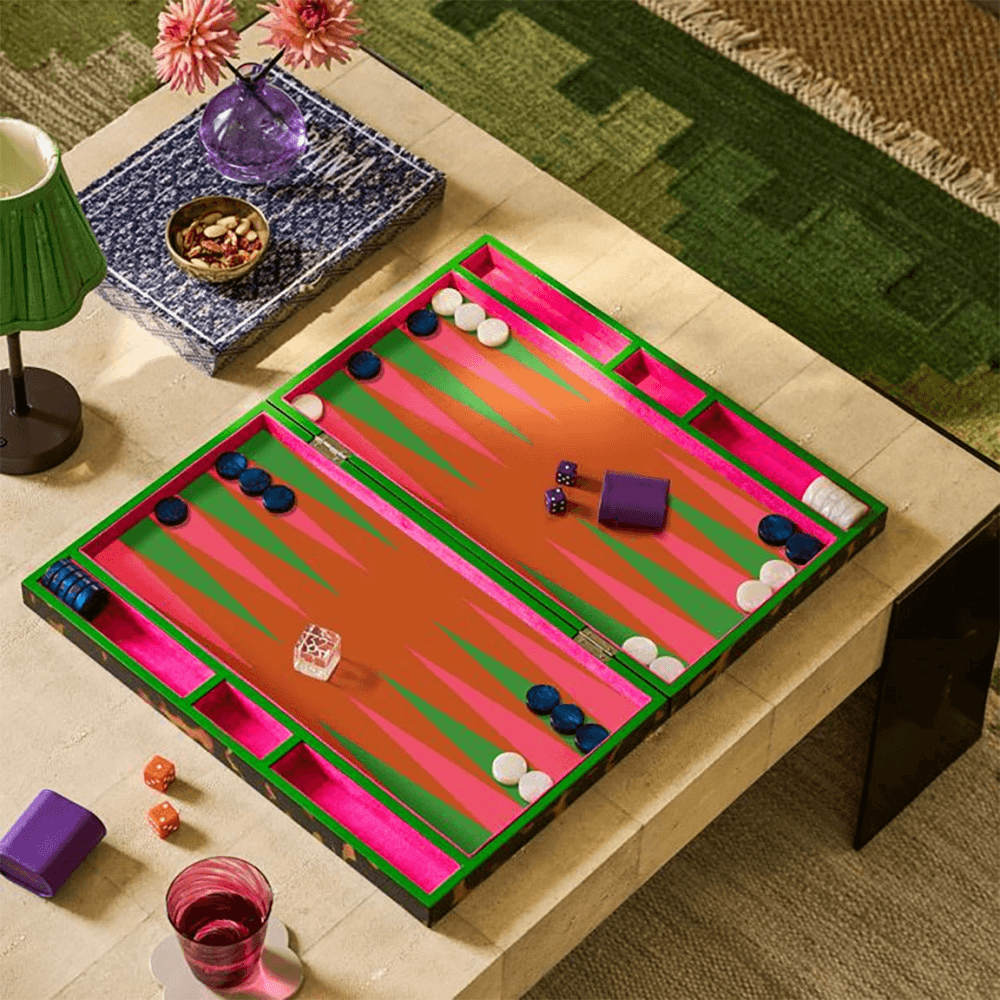 Lacquer Backgammon