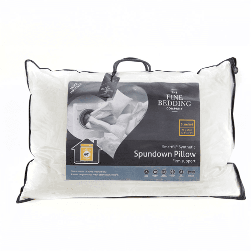 Image showing the Spundown Firm Comfort Pillow, White product.