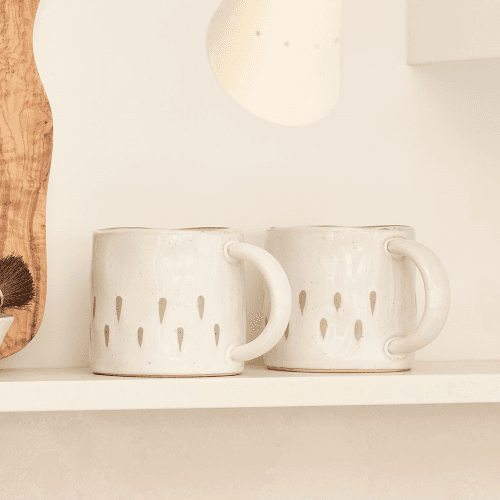 Image showing the Organic Teardrop Mug product.