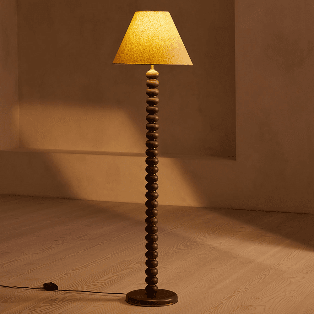 Greyson Floor Lamp, Oak