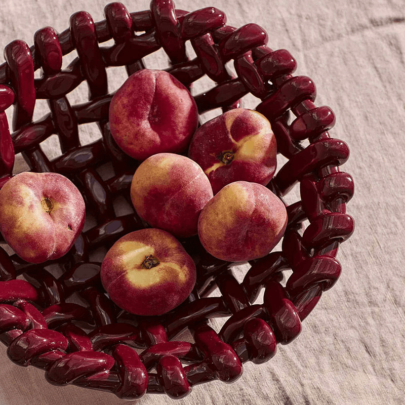 Juicy Basketweave Bowl