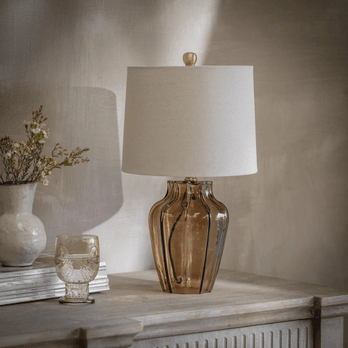 Image showing the Waldron Regent Table Lamp, Brown product.