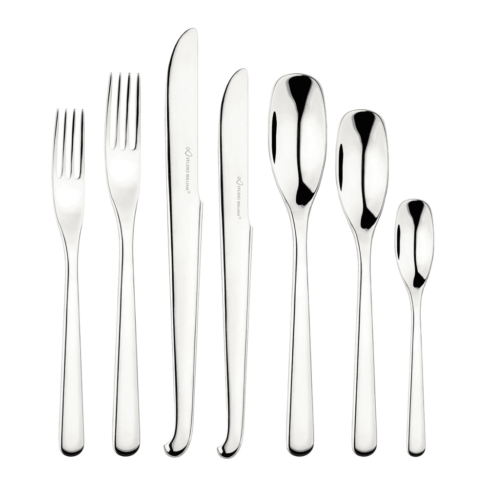 Balsa 42 Piece Cutlery Set, Mirror Finish