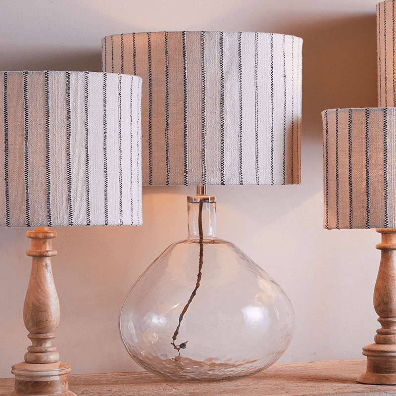 Sanja Cotton Stripe Lampshade