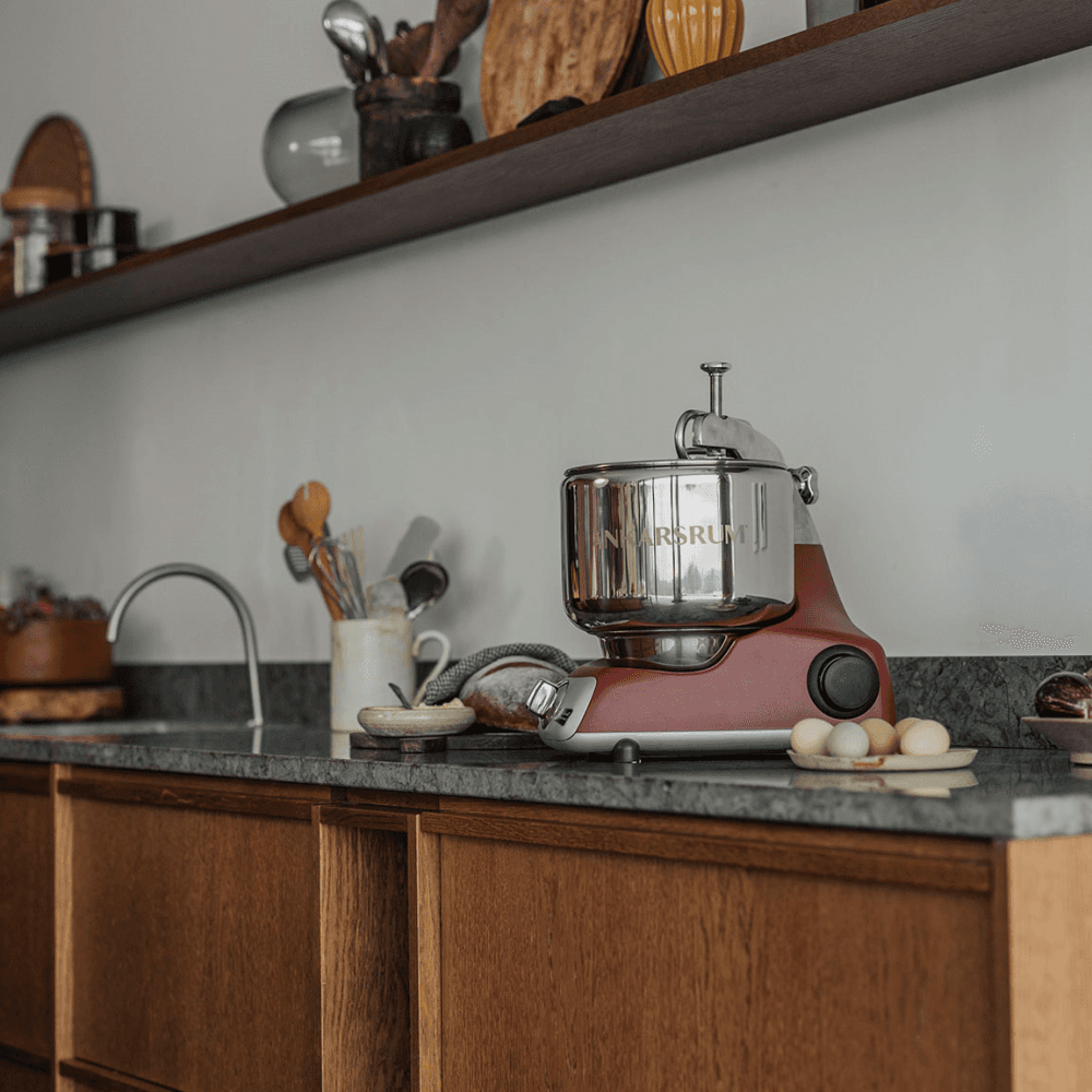 Assistent Stand Mixer, Rustic Maroon