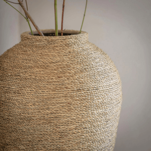 Image showing the Stanton Oversized Vase, Natural product.