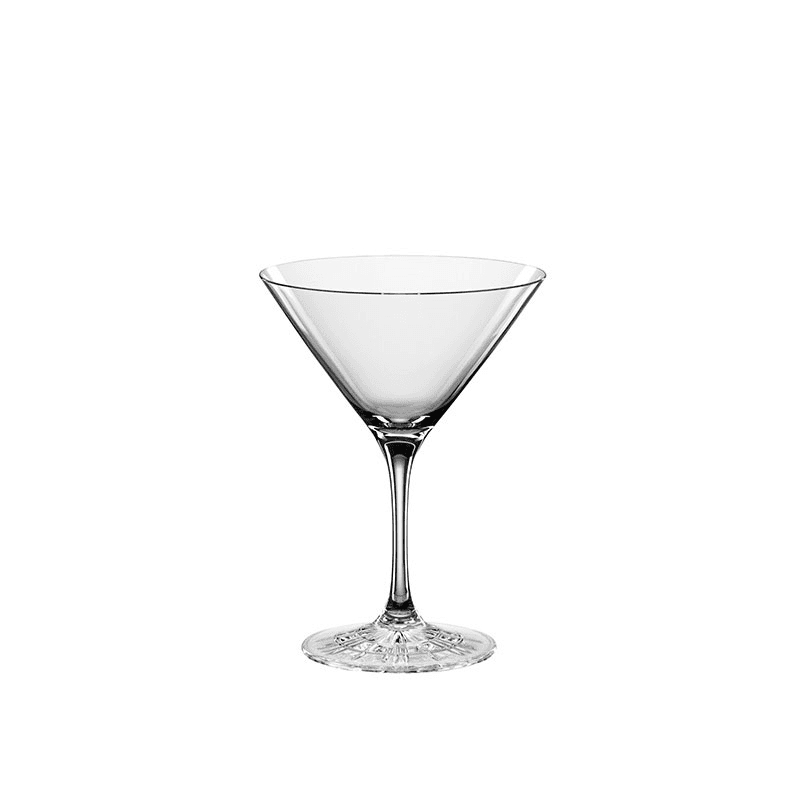 Perfect Serve Set of 4 Cocktail Glasses, Clear