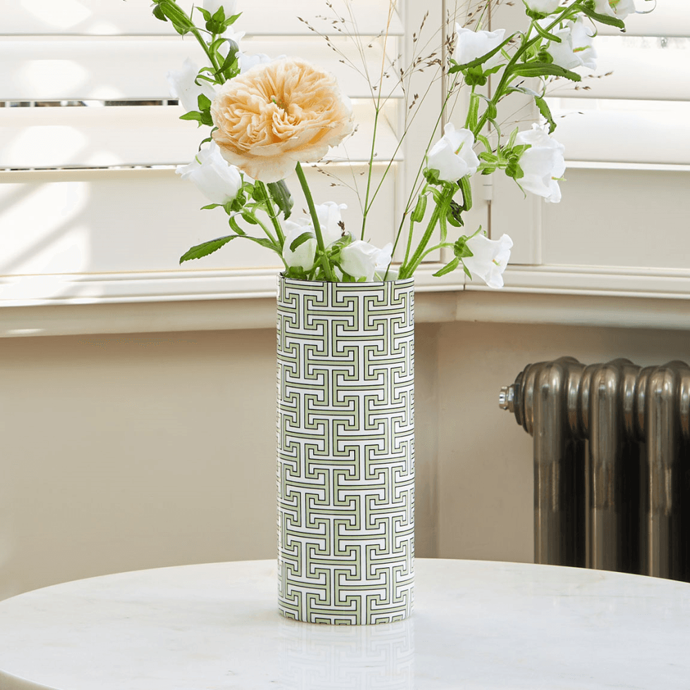 Maze Vase, Green