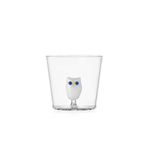 Image showing the Animal Farm Owl Tumbler, White product.