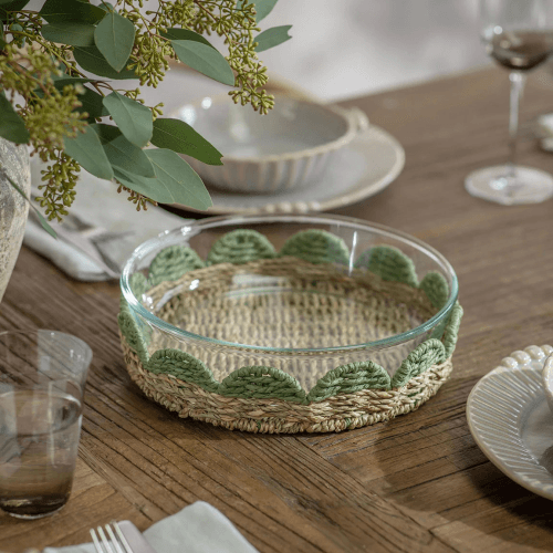 Image showing the Mayfield Round Oven to Table Dish, Clear product.