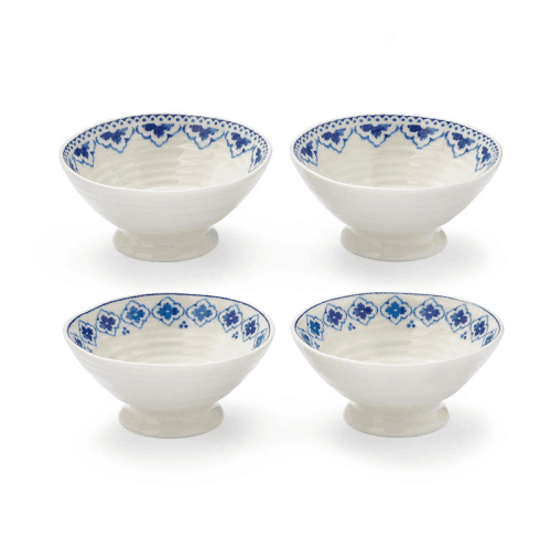 Image showing the Blue Set of 4 Mini Dishes product.