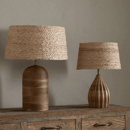 Image showing the Pisang Lampshade, 40.5cm, Natural product.