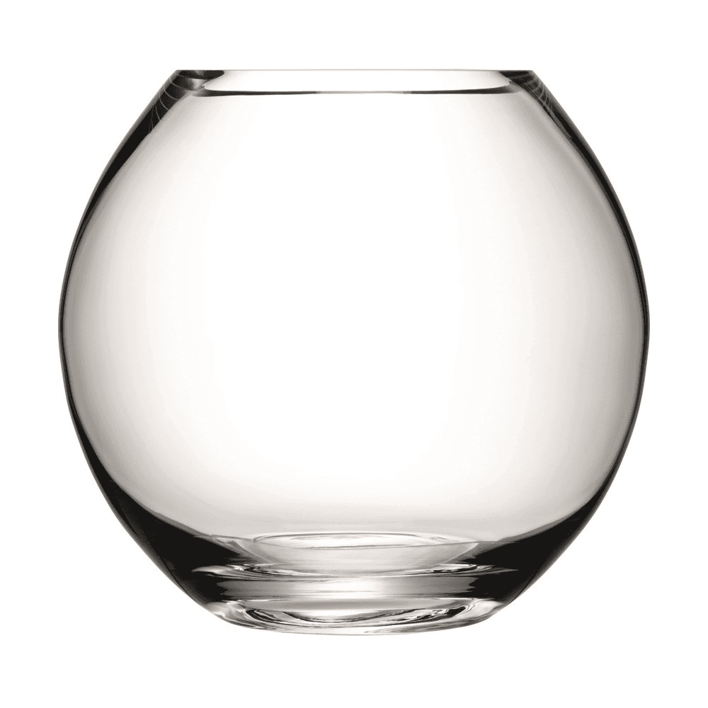 Flower Round Bouquet Vase, clear