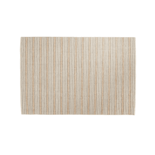 Image showing the Fistral Wool Rug, Grey product.