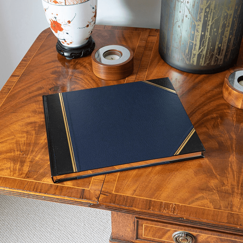 Traditional Plain Page Visitors Book