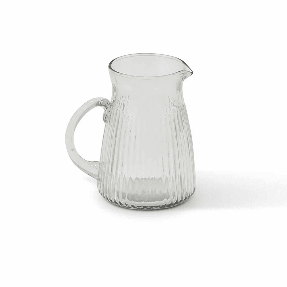 Northmoor Ribbed Jug, Glass