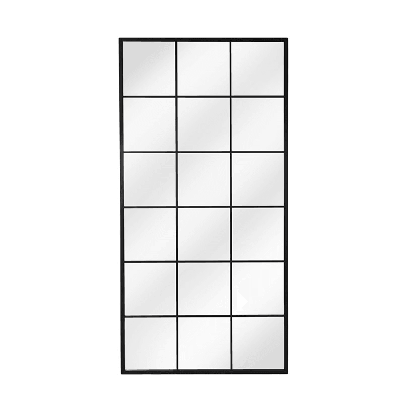 Fulbrook Leaning Mirror, Black