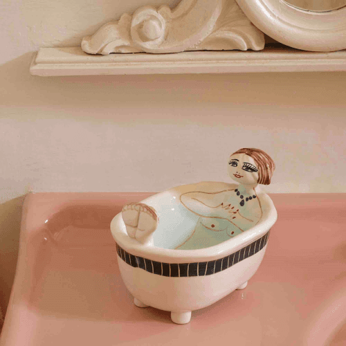 Image showing the Bruna Bath Soap Dish, W7 x H16cm, Multi product.