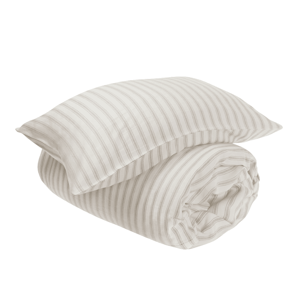 French Ticking Stripe Duvet Cover