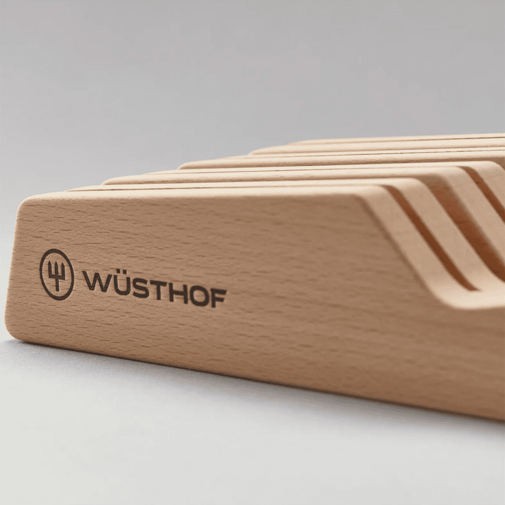 Hornbeam 7-slot In-Drawer Knife Organiser, Beech