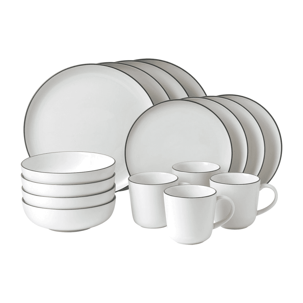 Gordon Ramsay Bread Street 16 Piece Dinner Set, White