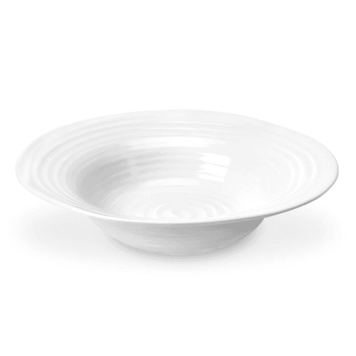 Image showing the Ceramics Pair of bistro bowls, White product.