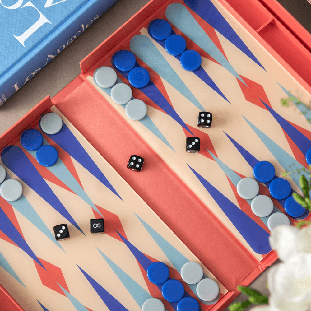 Classic Art of Backgammon, Red Multi