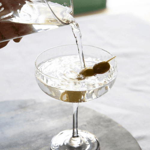 Image showing the Classic Set of 4 Cocktail Glasses, Clear product.