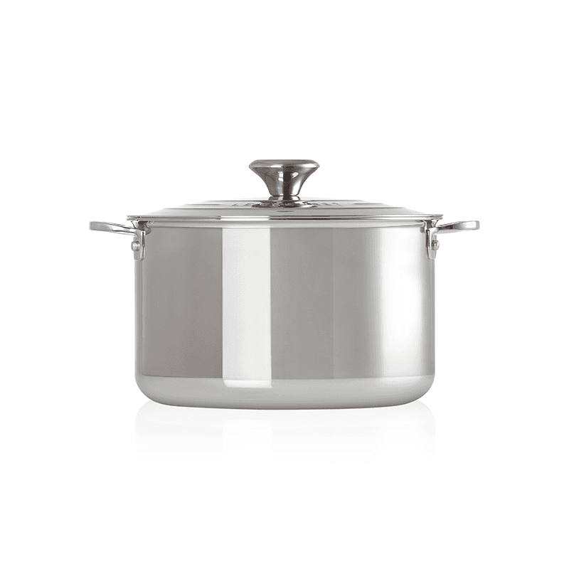 Signature Uncoated Stockpot with lid