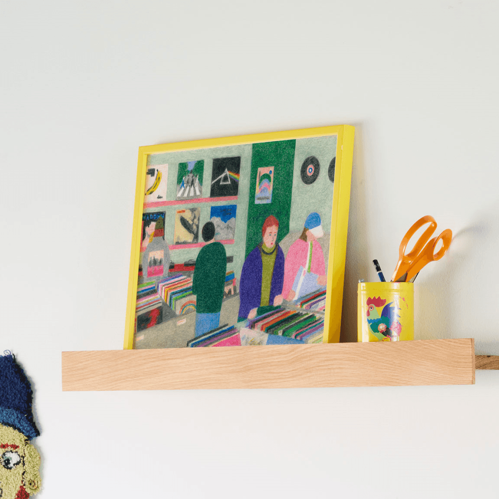 Vinyl Shop Print