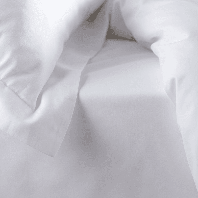 Petworth Cotton Duvet Cover, White