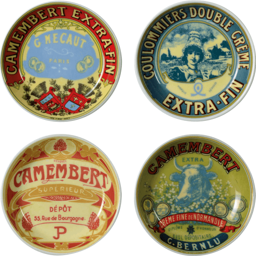 Image showing the Classic Set of 4 Camembert Chutney Dishes, D10cm, Multi product.