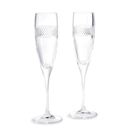 Image showing the Kinship Kite Set of 2 Champagne Flutes product.