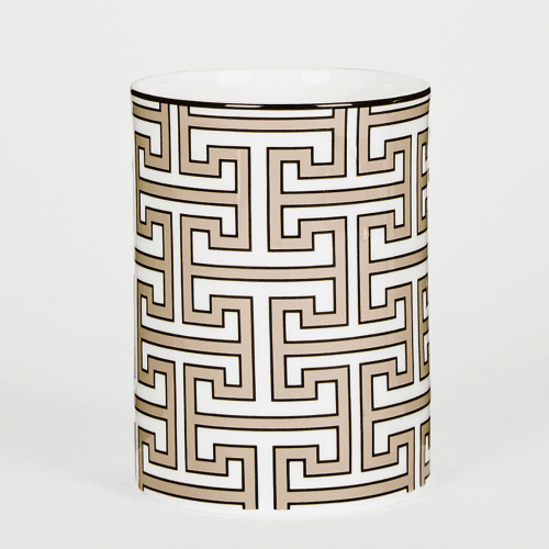 Image showing the Maza Vase, Truffle product.
