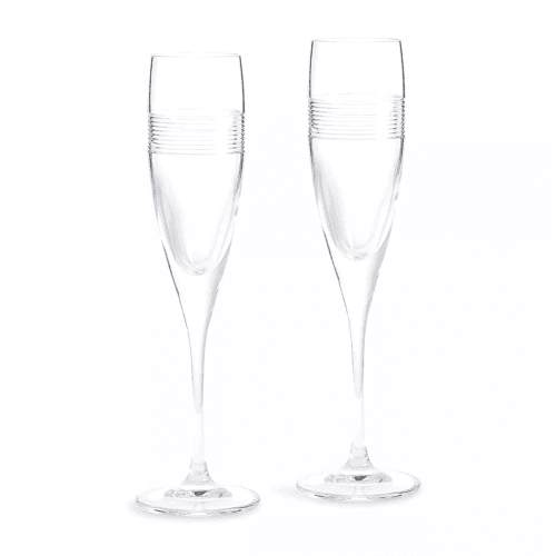 Image showing the Kinship Orbit Set of 2 Champagne Flutes product.