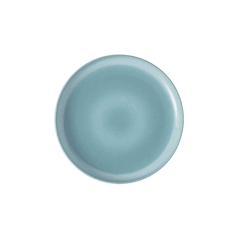 Perlemor Breakfast Plate, Aqua