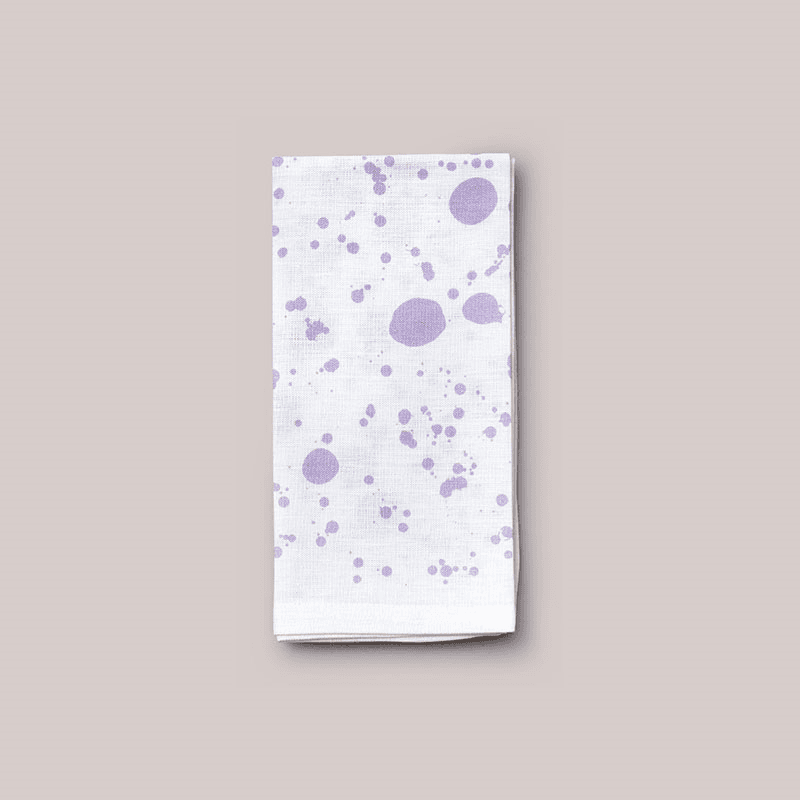 Splatter Set of 4 Napkins