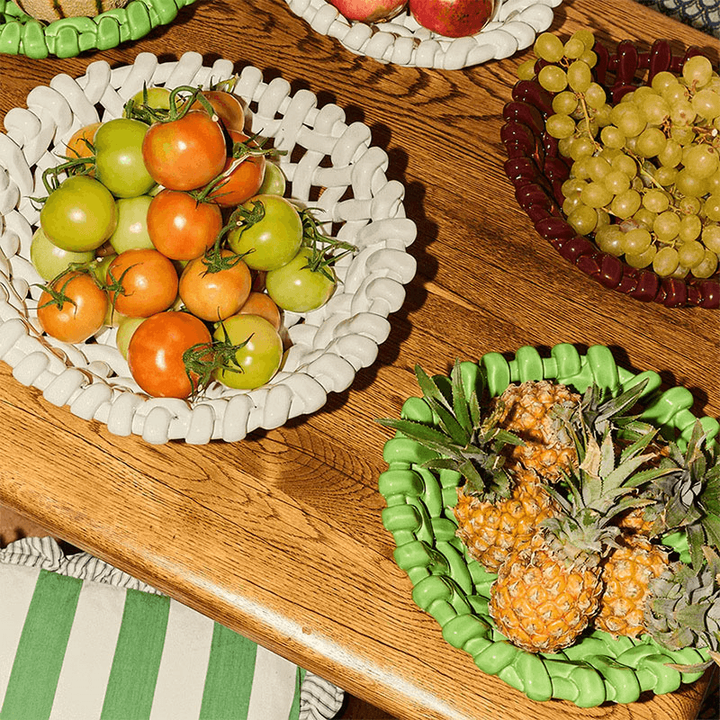 Juicy Basketweave Bowl
