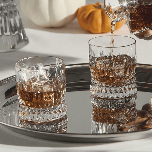 Image showing the Lismore Diamond Set of 4 Tumblers, Clear product.