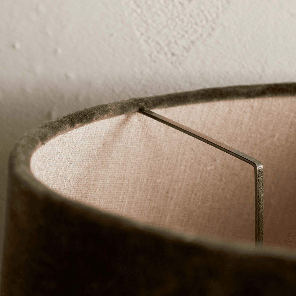 Mendai Velvet & Linen Lampshade