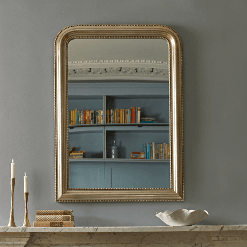 Image showing the Evianna Mirror, Gold product.