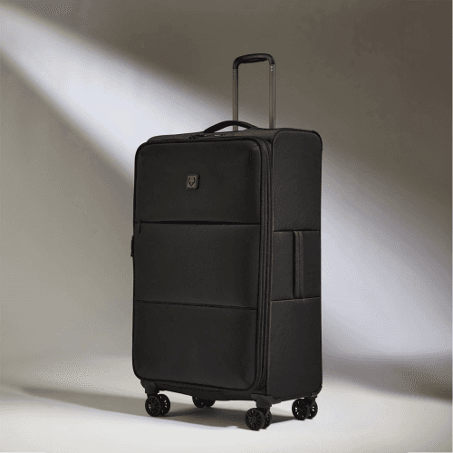 Image showing the Urban Soft Stripe Expandable Suitcase product.